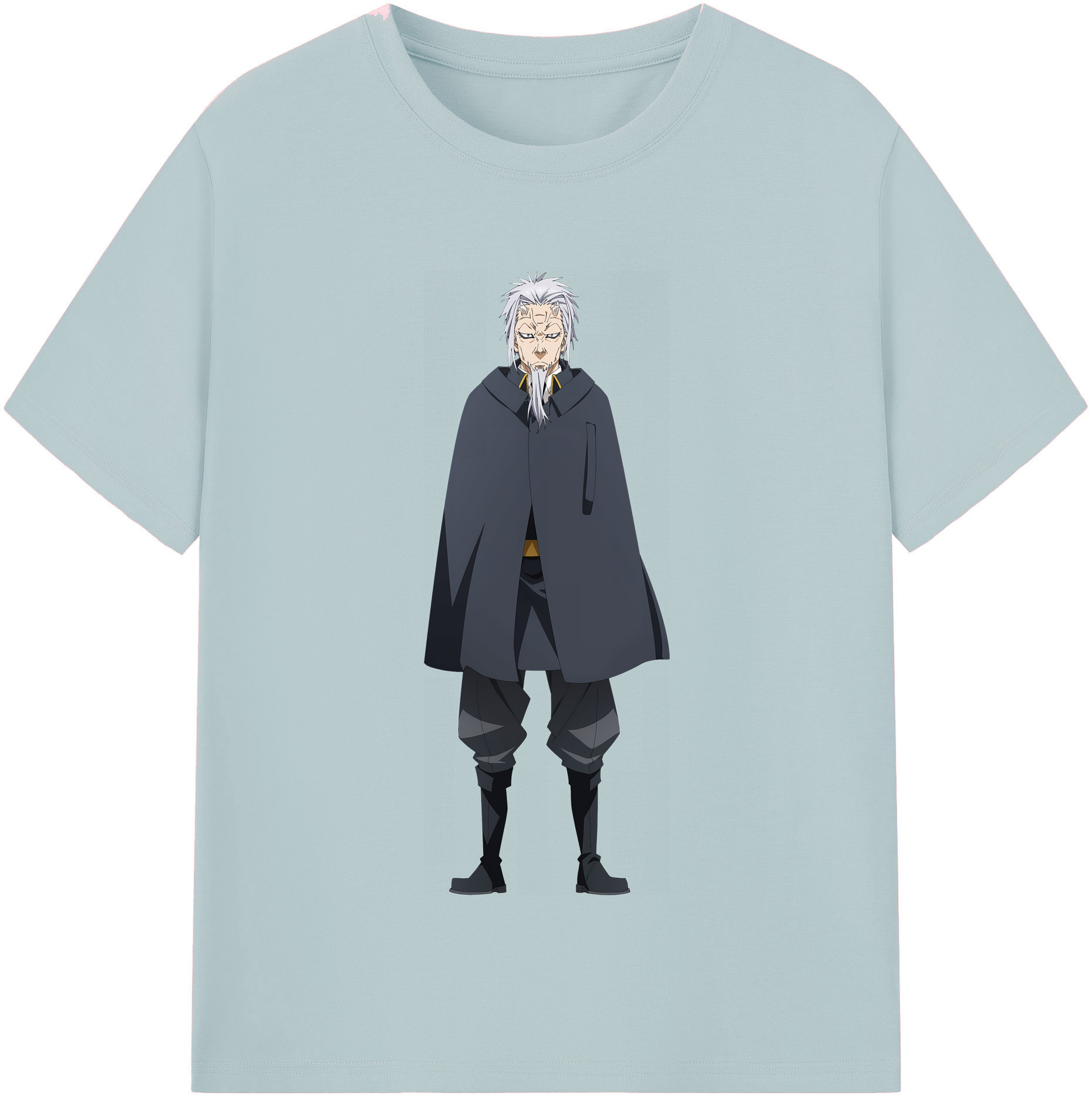 （画像用） 転スラ Regarding Reincarnated to Slime 綿100％半袖Tシャツ（フロントプリント）